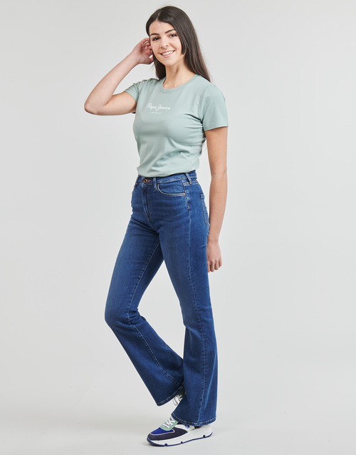 Pepe jeans - NEW VIRGINIA SS N - Vert