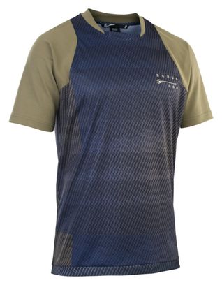 Maillot manches courtes ION Bike Jersey Scrub SS Noir Marron
