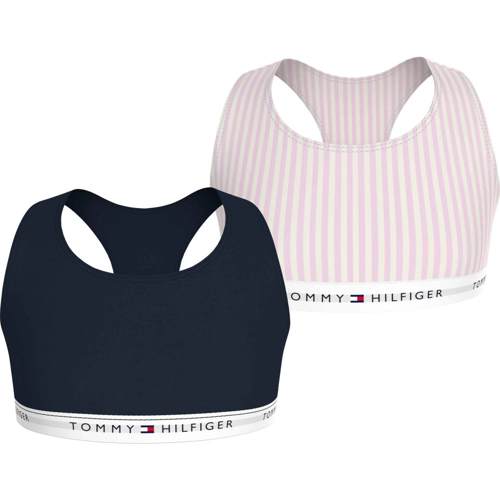 Køb Tommy Hilfiger Pink Ithaca / Desert Sky 2 Pack Bralette Print