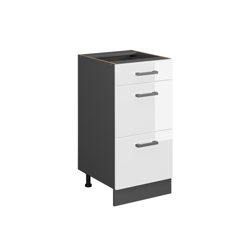 Vicco Schubladenunterschrank Küchenschrank Küchenzeile R-Line 40 cm Anthrazit Weiß Schublade