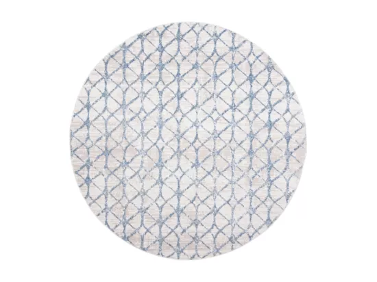 Tapis Grey & Blue 91 X 91 cm - Elsie