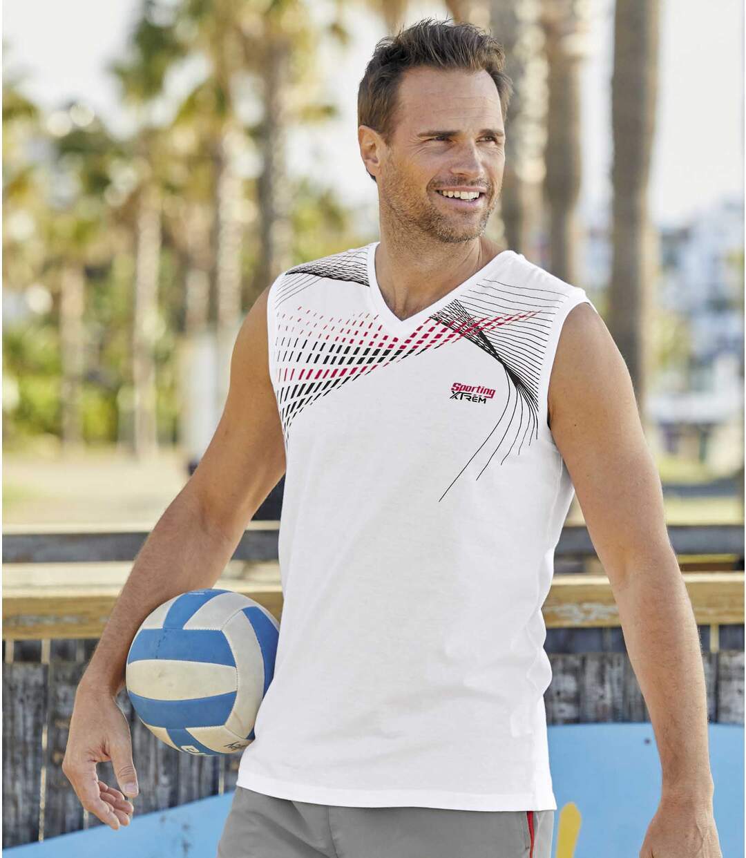 Lot de 3 Tee-Shirts Sans Manches Sporting