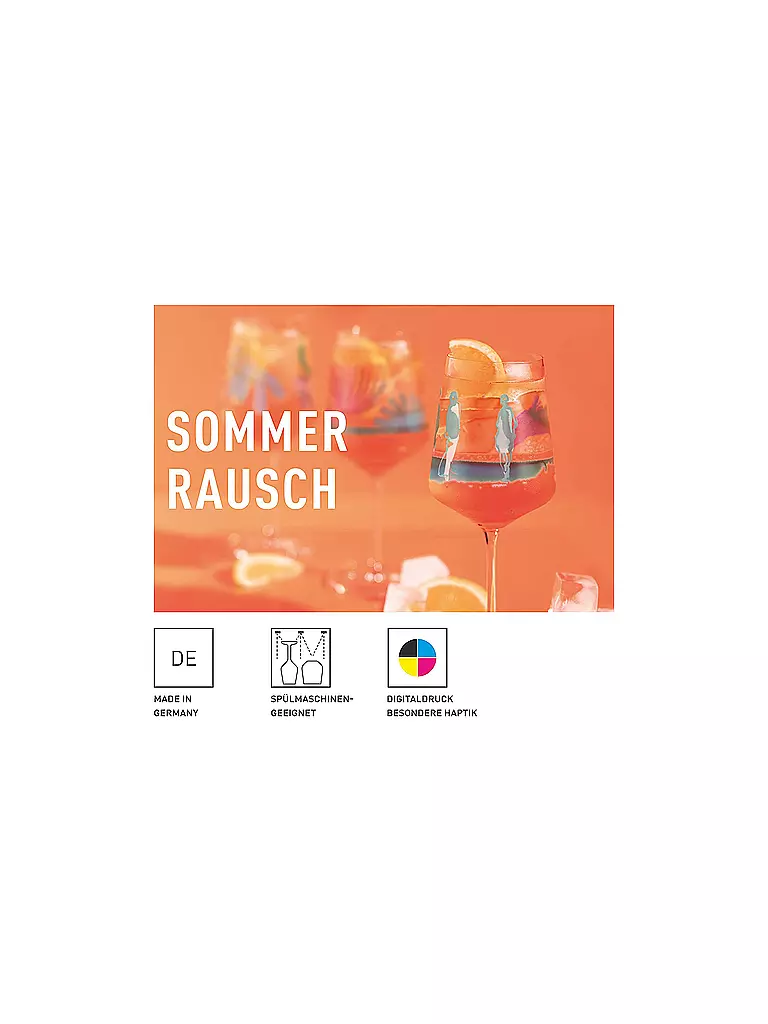 RITZENHOFF Sommerrausch Aperitifglas 2022 #13  bunt
