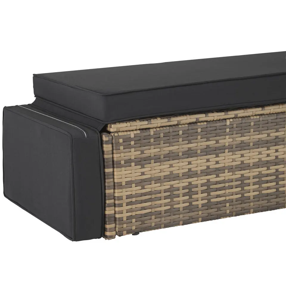 tectake Wicker loungesofa Corfu, Natuur