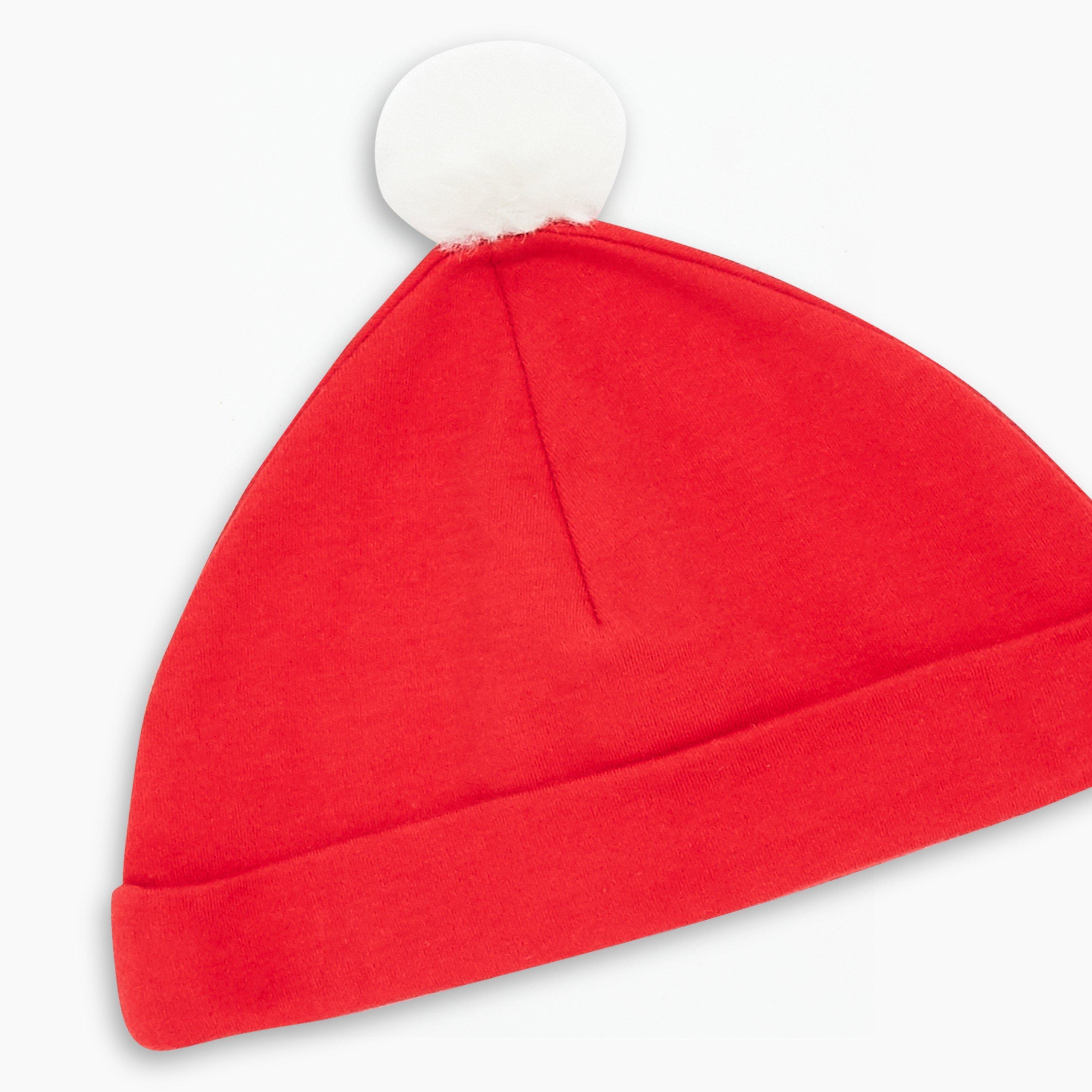 Hello World Baby Boys 3 Piece Santa Set
