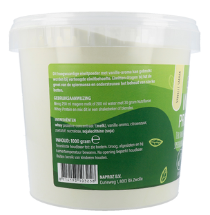 Naproz Nutriforce Whey Proteine Poeder Vanille 1KG