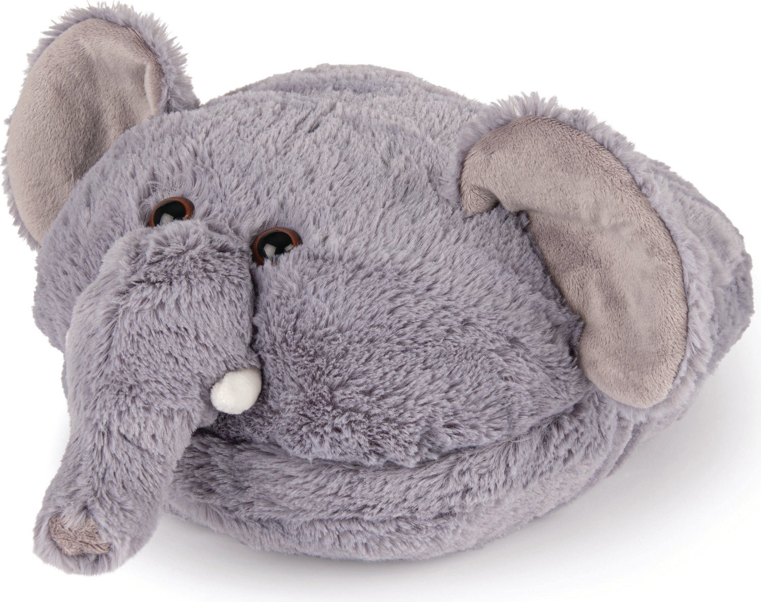 Noxxiez voetenwarmer olifant grijs onesize 35 x 25 x 16 cm