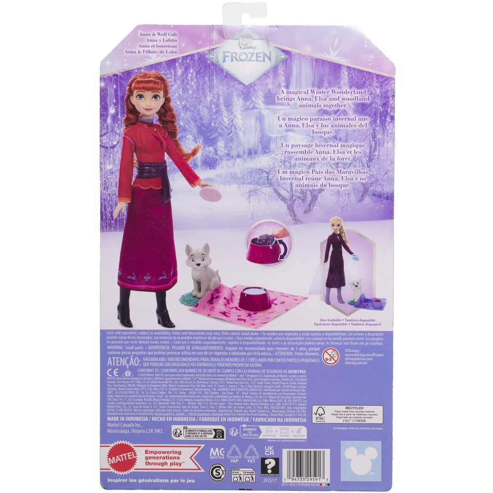 Køb Disney Frozen Anna Og Baby Ulv