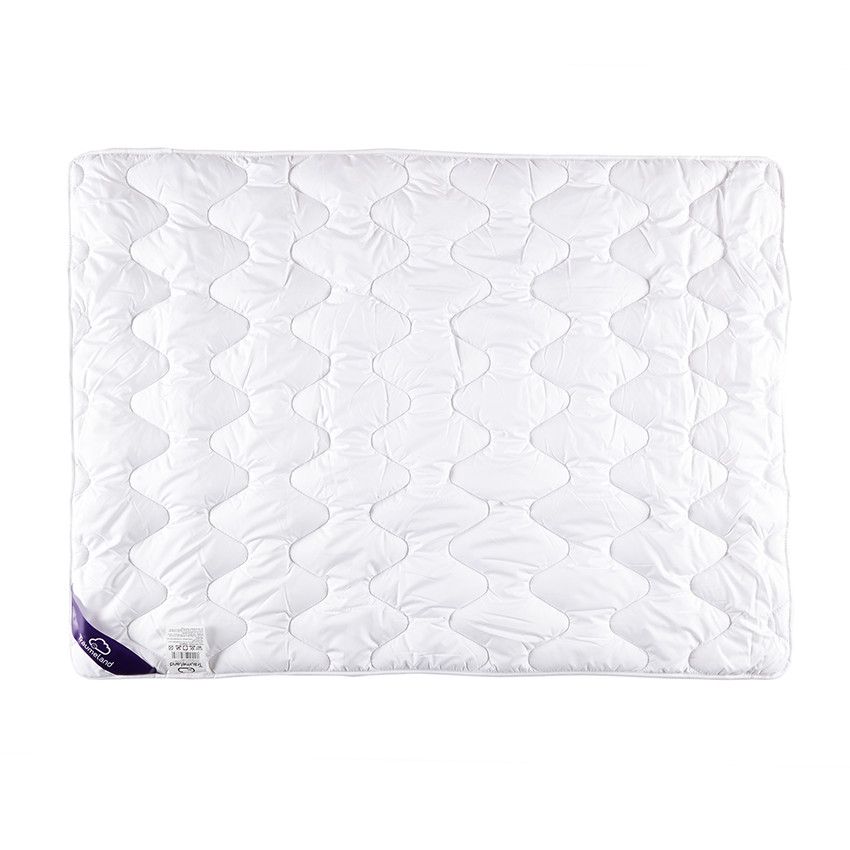 Set d'une couette et d'un coussin Soft - 80 x 80/35 x 40 cm - Blanc - Doré