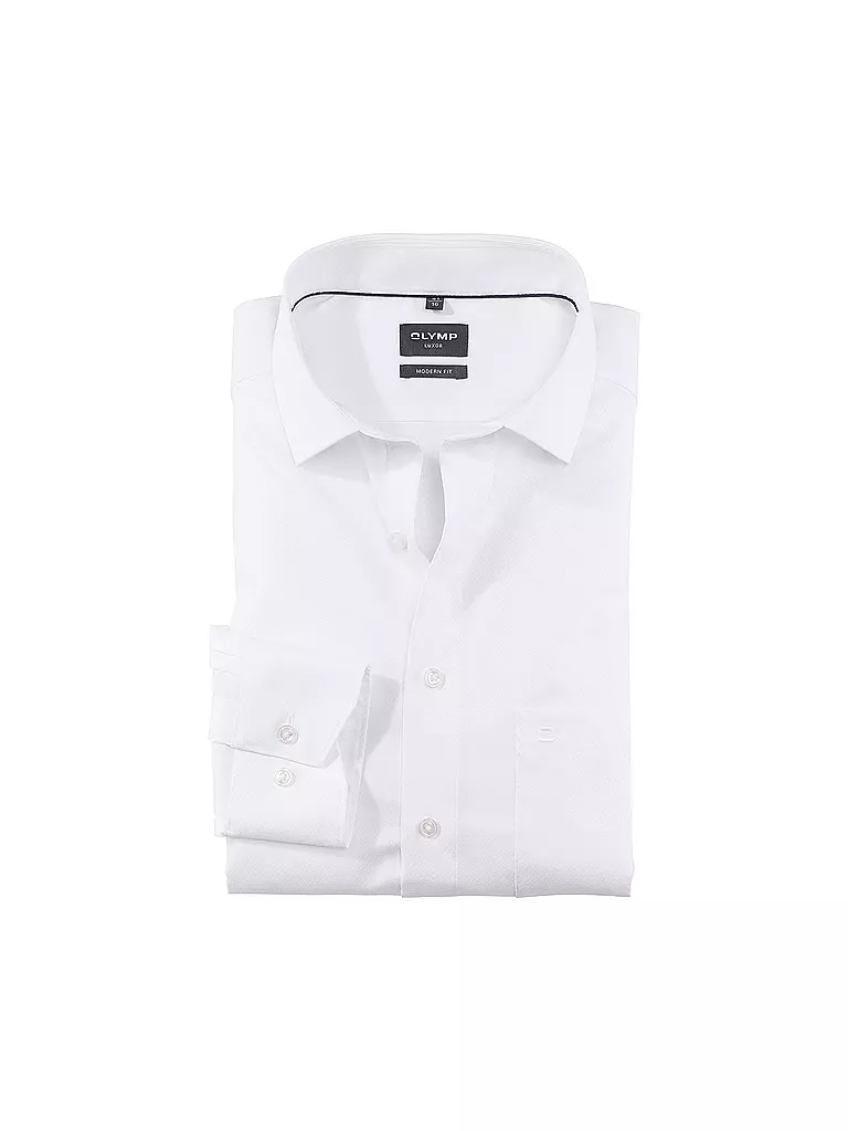 OLYMP Hemd Modern Fit weiss