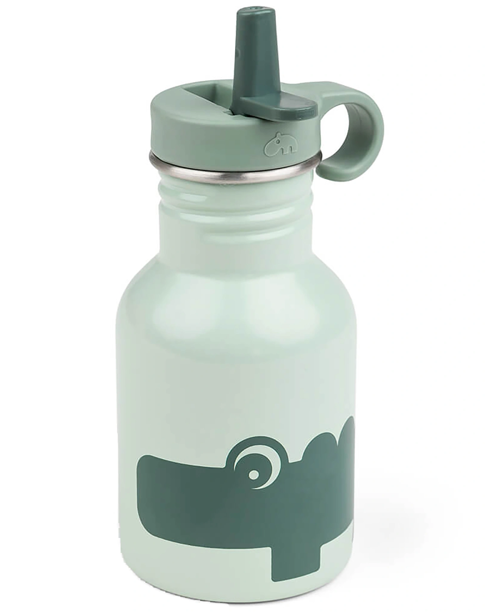 Edelstahl-Trinkflasche CROCO (350ml) in grün