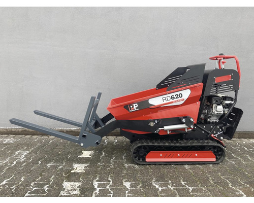 Palletvorken voor PowerPac RD620 rupsdumper