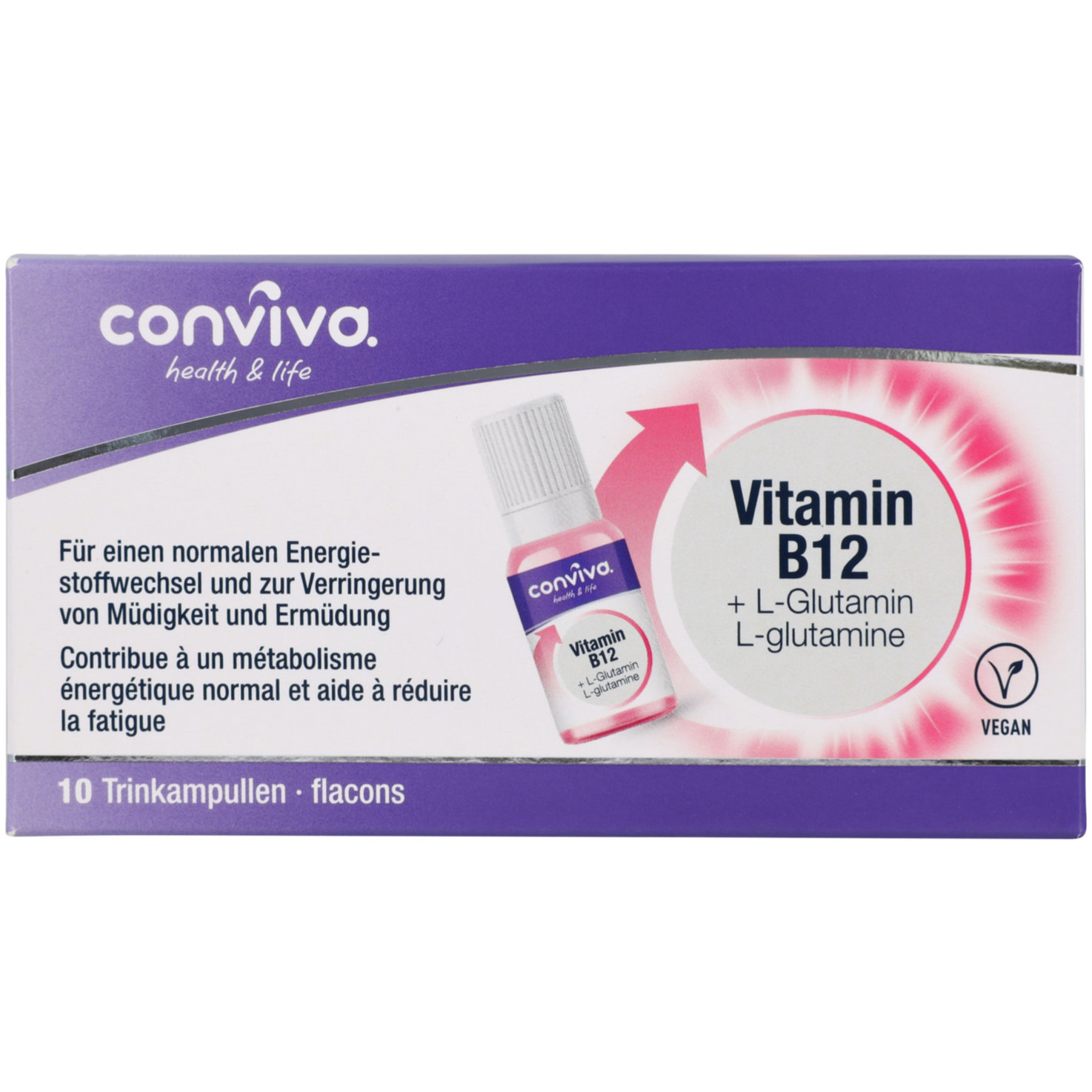 conviva Vitamin B12 10 Trinkampullen