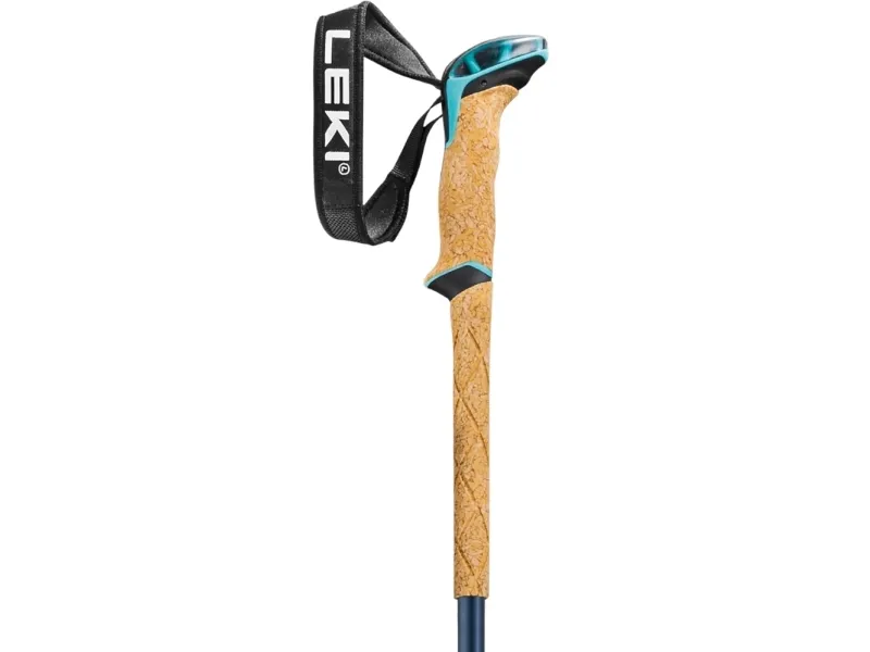 LEKI Bernina Lite 2, Alpint skiløb, 135 cm, Voksen, Hunstik, Beige, Sort, Blå, Aluminium