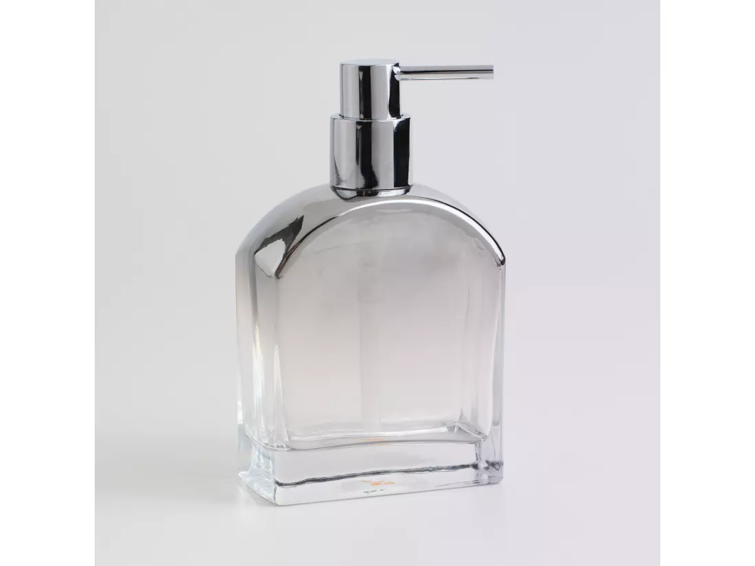 Distributeur De Salle De Bains Victoria argent foncé 17.5 x 5.4 x 10.5