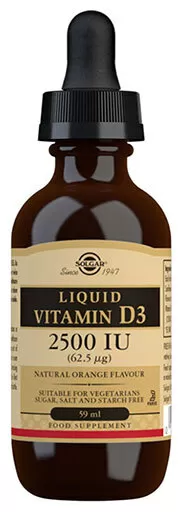 Solgar D3-vitamin flydende  - 59 ml