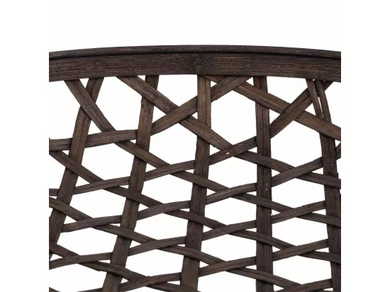Plateau en bambou marron d41x7h