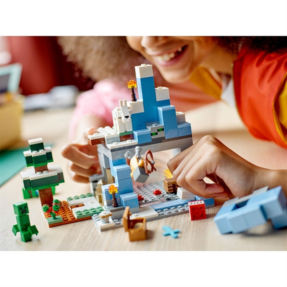 Minecraft® De Frosne Tinder - LEGO® → Luksusbaby.dk