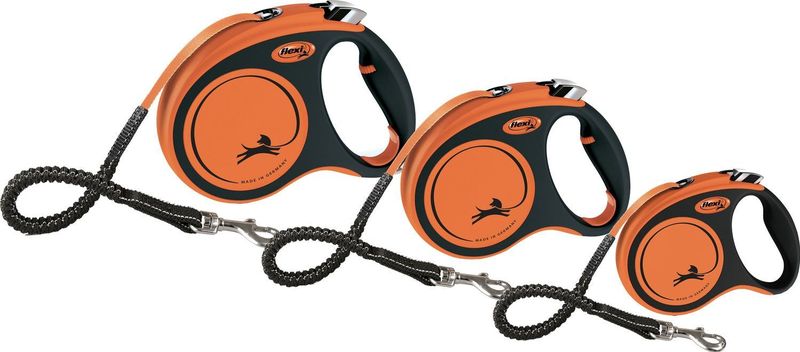 Flexi Rollijn XTREME Tape Leash - L - Orange