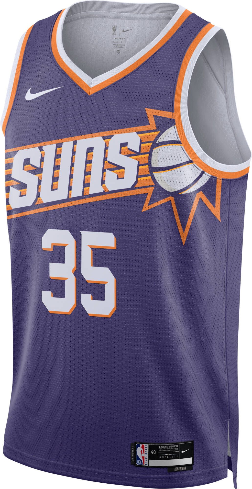 Nike| Herren Basketballtrikot NBA PHOENIX DURANT KEVIN