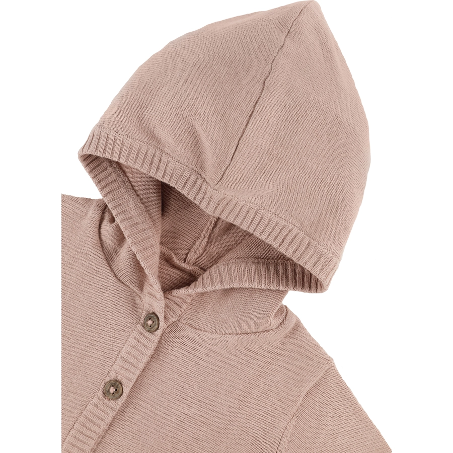 kindsgard Strickjacke mit Kapuze strikka rosa