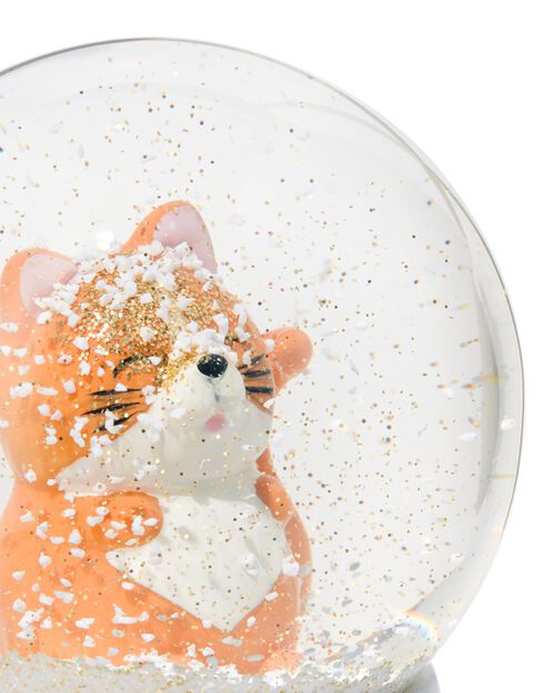 boule à neige chat 12cm