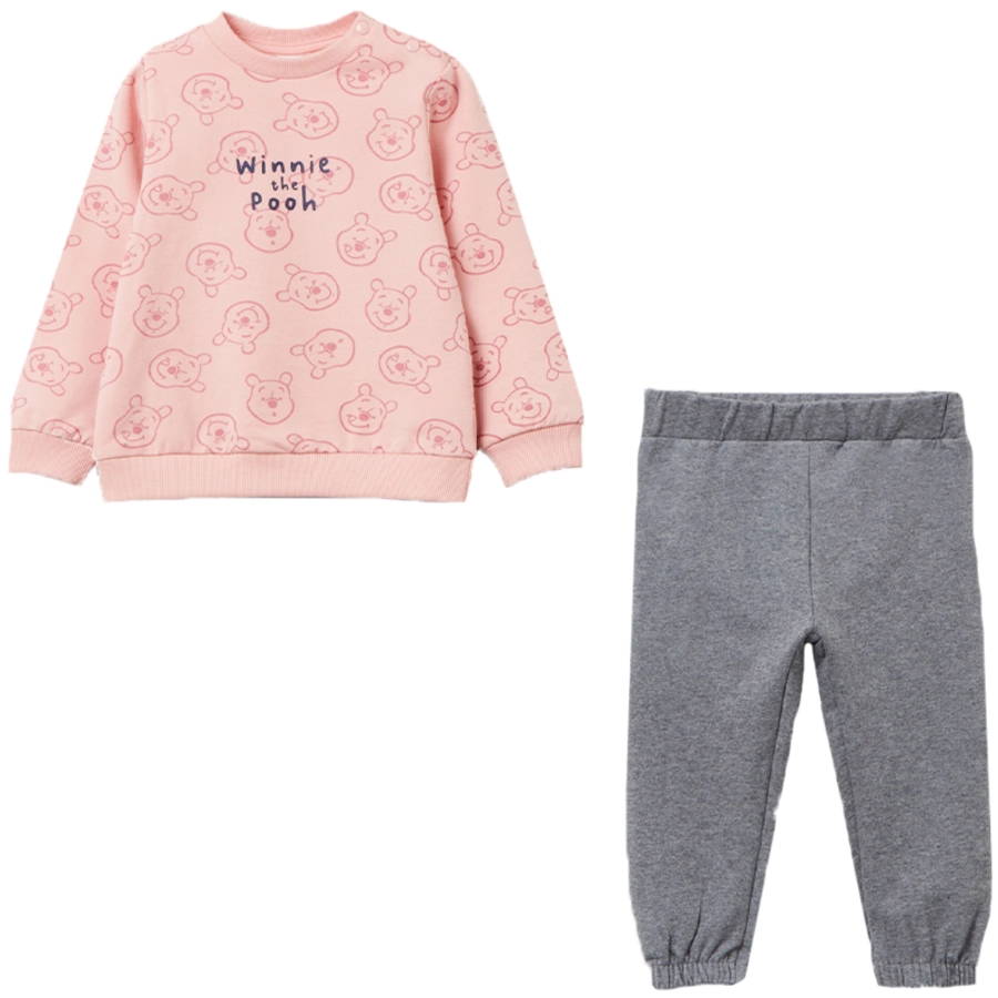 OVS Jogginganzug Winnie Chintz Rose