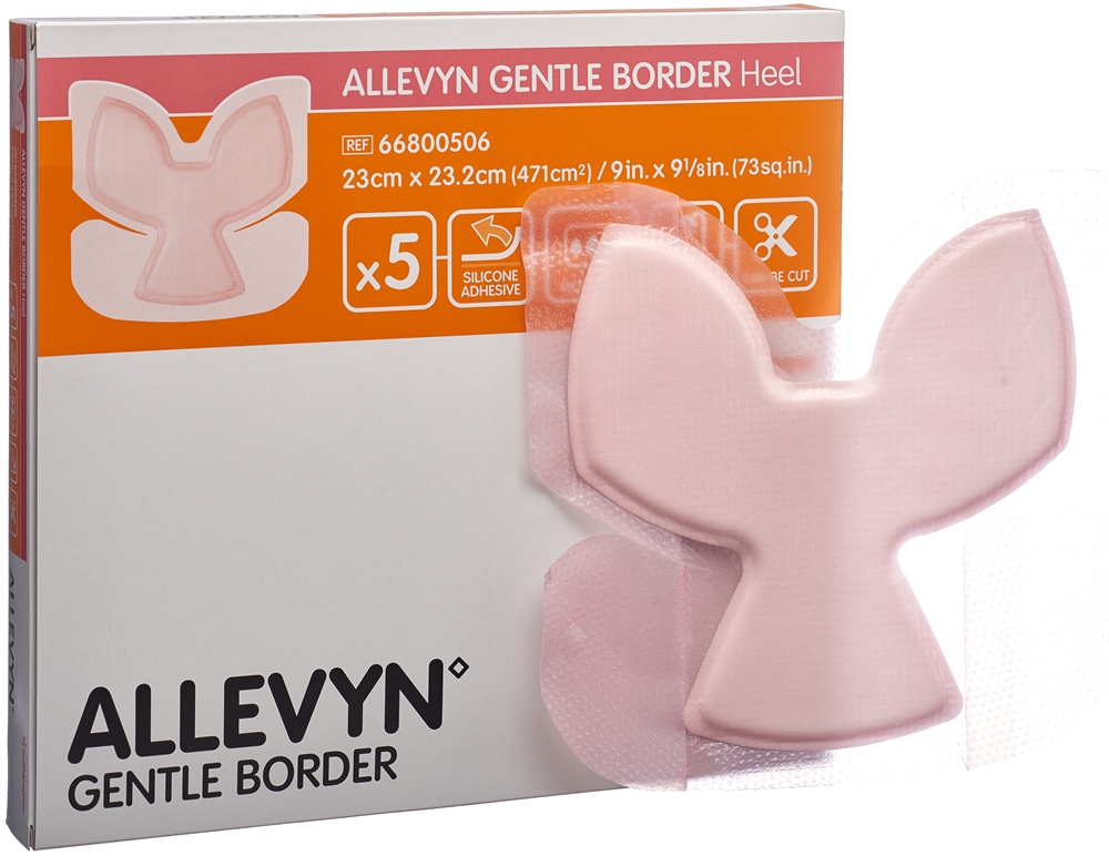 ALLEVYN 23x23.2cm 5 Stk