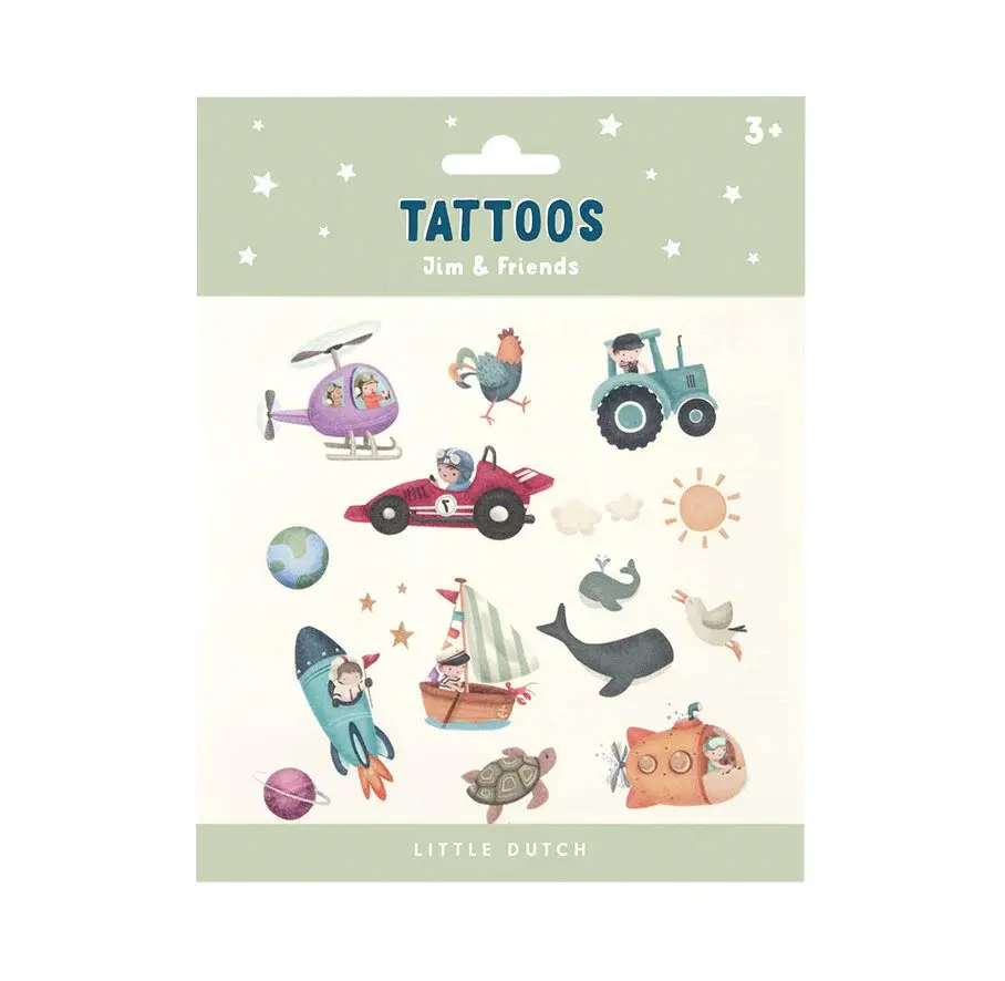 Little Dutch Tattoos Jim & Friends