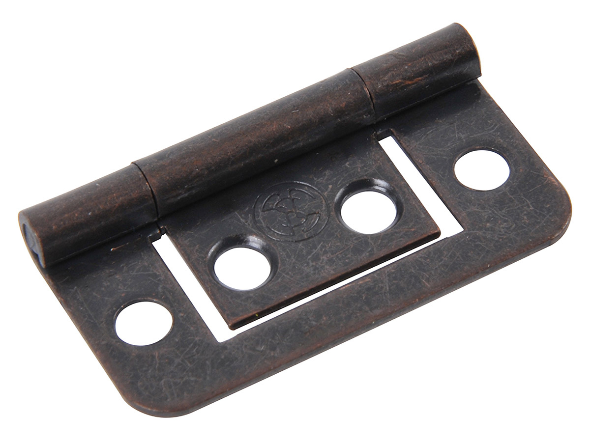 Obelink metalen grote vlakke scharnier (1x stuks) - antracite