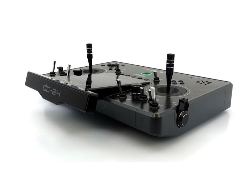 Jeti Fernsteuerung DC-24 II Carbon Line Grau Professioneller 2.4 GHz Duplex Pultsender
