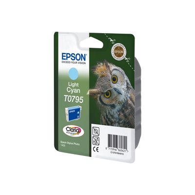 Epson T0795 Chouette - cyan clair - cartouche d'encre originale