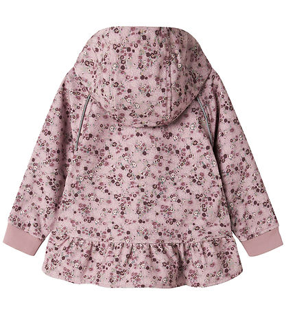 Name It Softshelljakke m. Fleece - NmfAla08 - Mauve Shadows