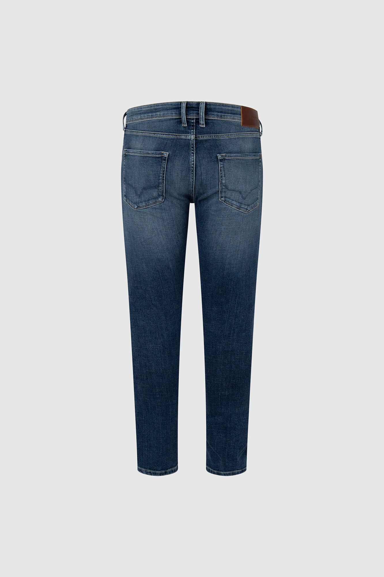 Calça jeans skinny, corte de biquíni