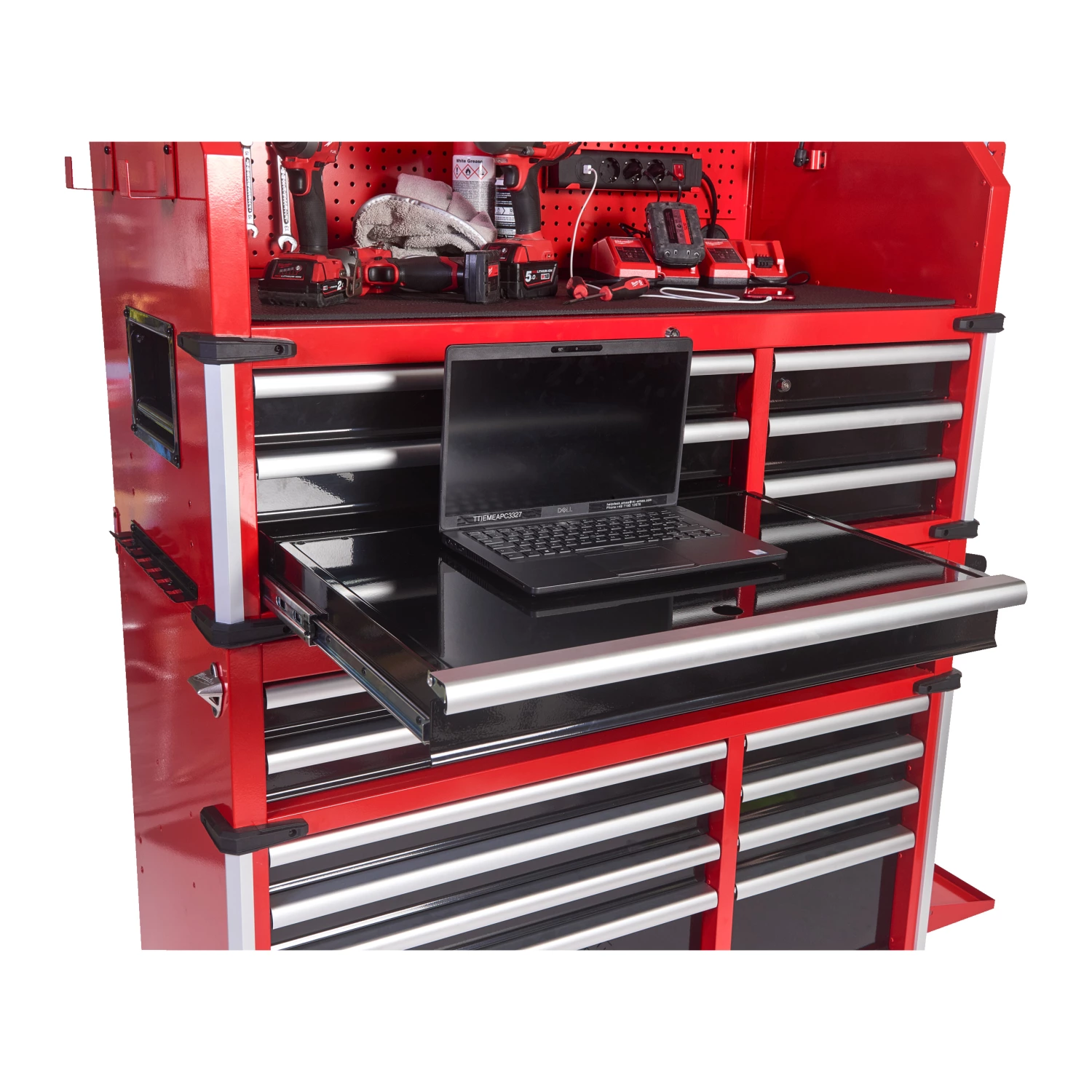 Milwaukee 4932478852 Stalen gereedschapswagen met 10 lades - 46˝ / 117 cm