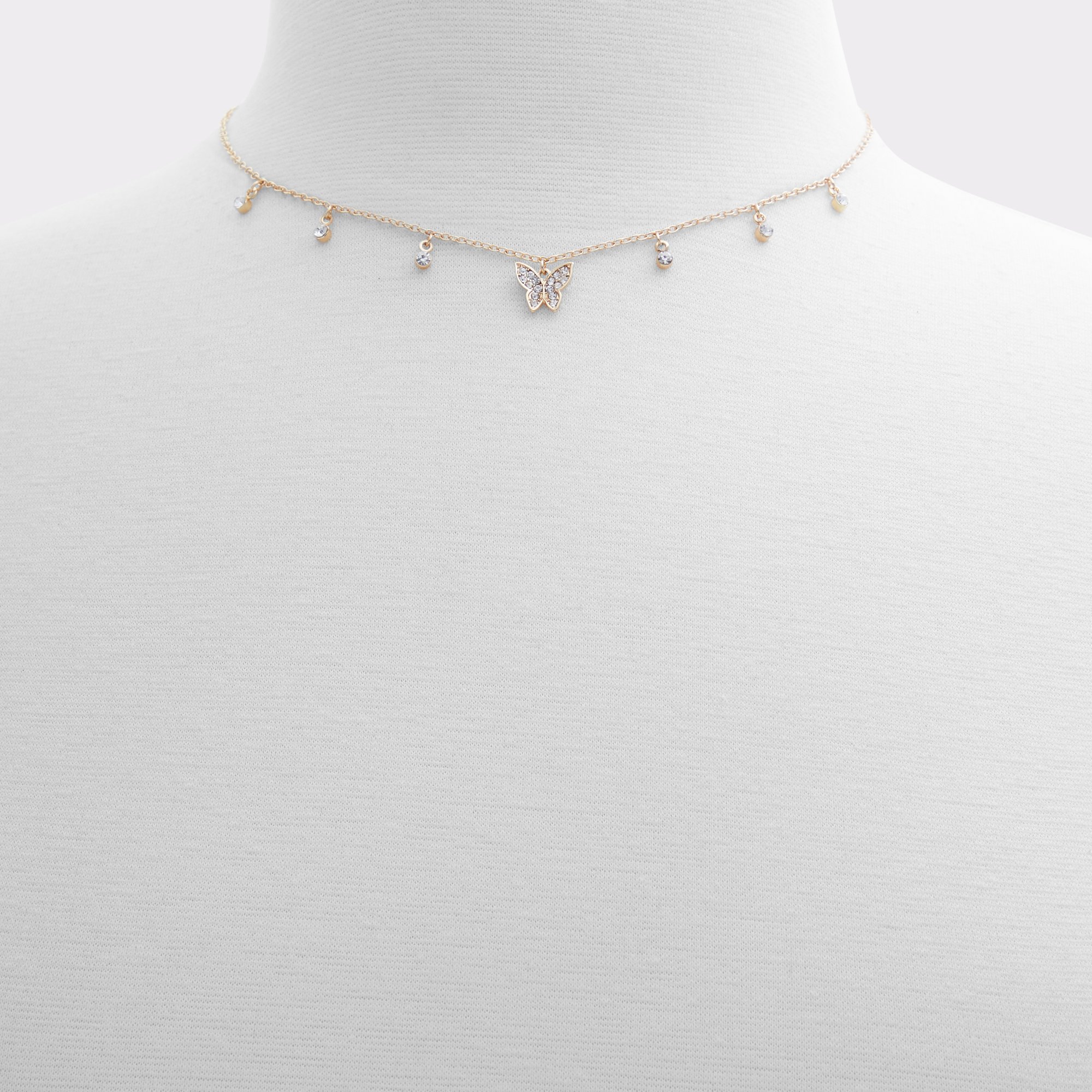 Legardoweth Gold-Clear Multi Women Necklaces