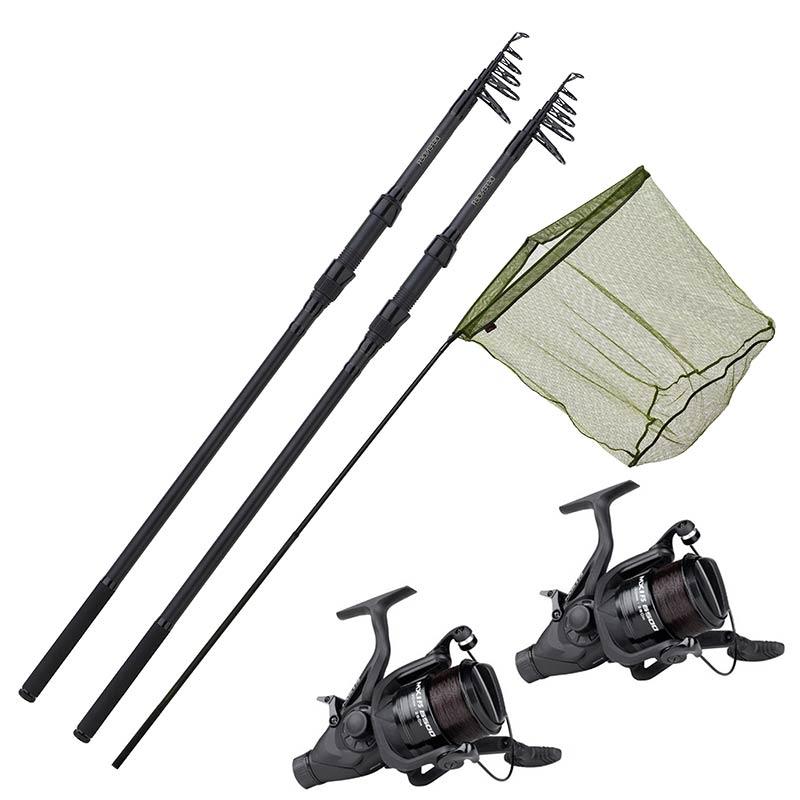 Ensemble Carpe Jrc Defender 2 Rod Kit