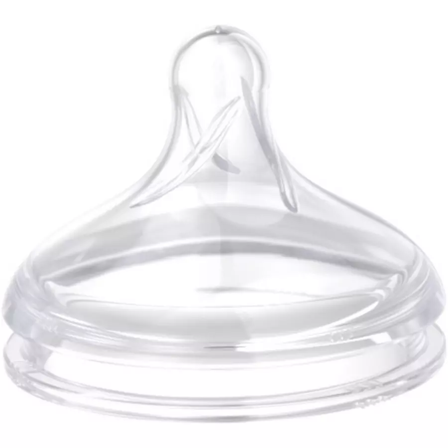 lifefactory Silikonsauger Gr. 2 für Baby-Weithalsflaschen, 3-6 Monate