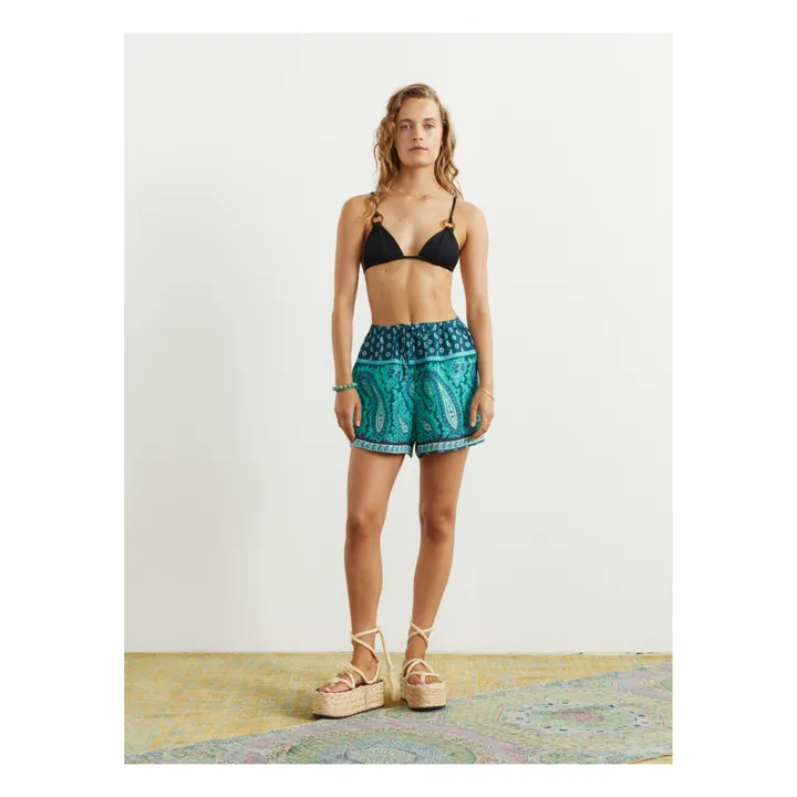 Boteh Short Elba Boy Lin | Vert émeraude