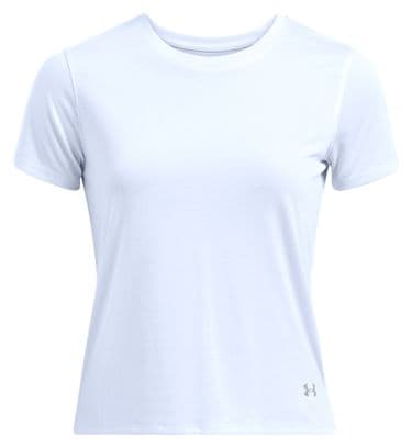 Maillot manches courtes Under Armour Launch Bleu Femme