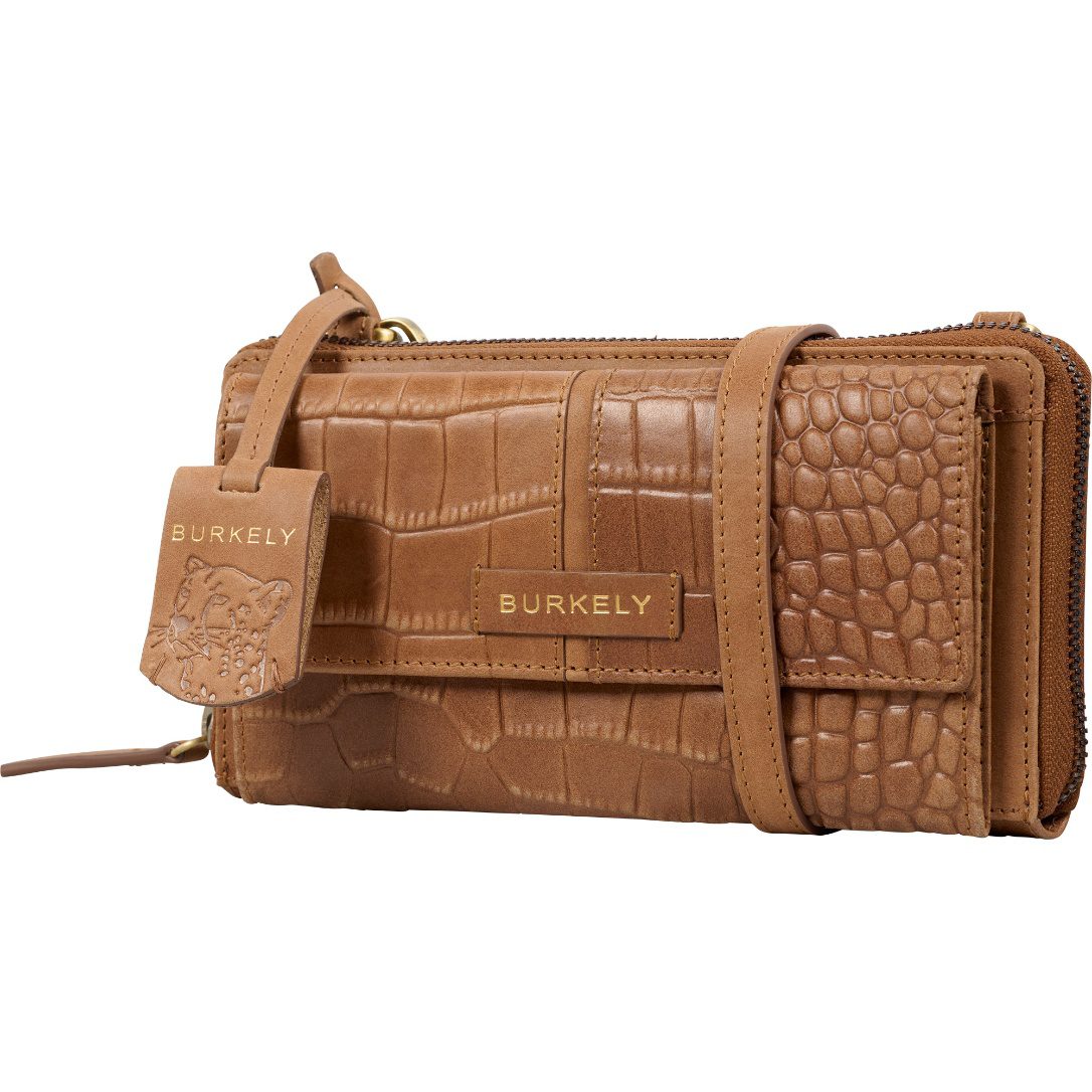 Burkely Cool Colbie Phone Wallet Cognac