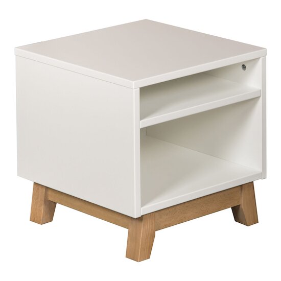 Trendy Table de nuit   Blanc        de               Quax