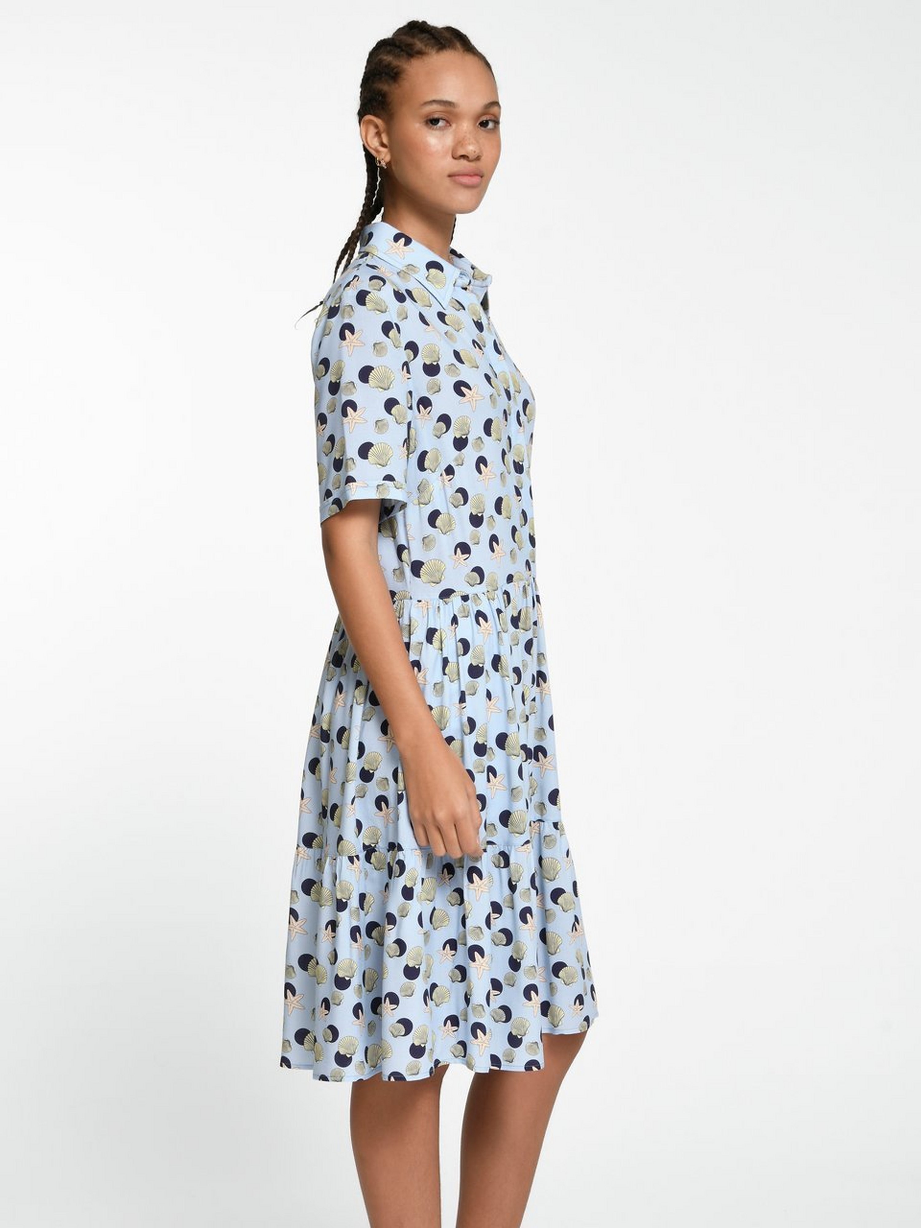 Kleid mit 1/2-Arm