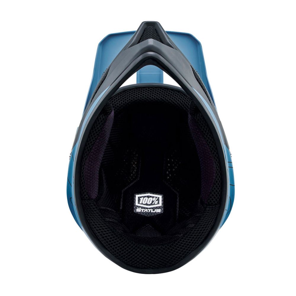 100 percent STATUS - Casque VTT drop/steel blue