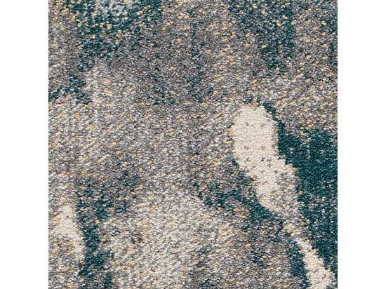 Tapis intérieur - floral - multicolore - 80 x 150 cm - SARA