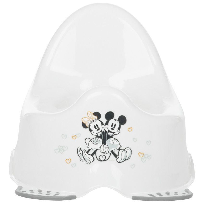 Pot d'apprentissage musical Mickey & Minnie - Ecru
