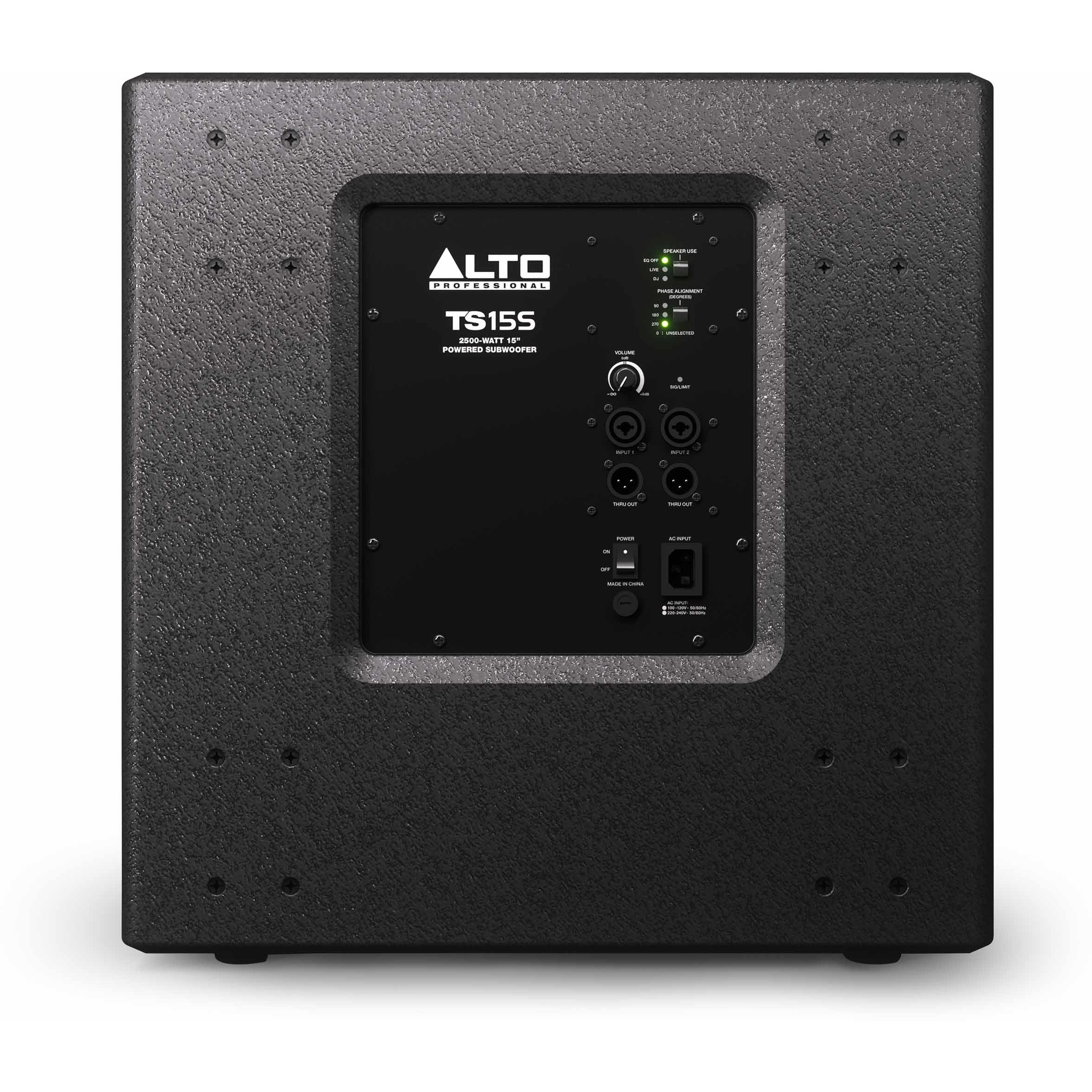 Alto Professional TS15S 2500 W actieve subwoofer