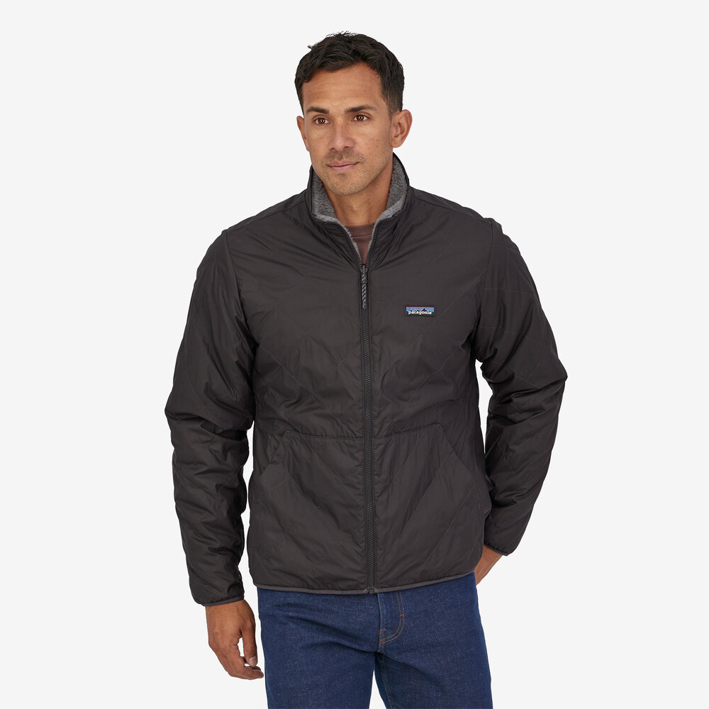 Wendbare Herren-Fleecejacke aus Woolyester-Fleece