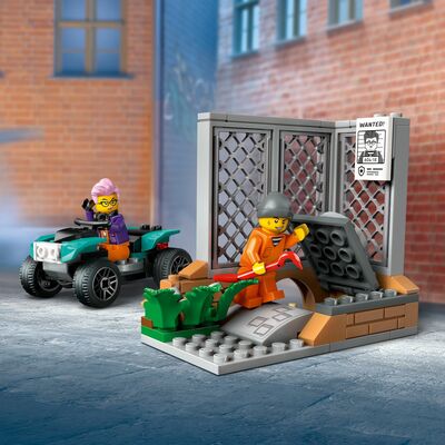 LEGO City 60418 Politiets mobile etterforskningslab