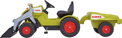 BIG Trampetraktor med Henger Claas Celtis